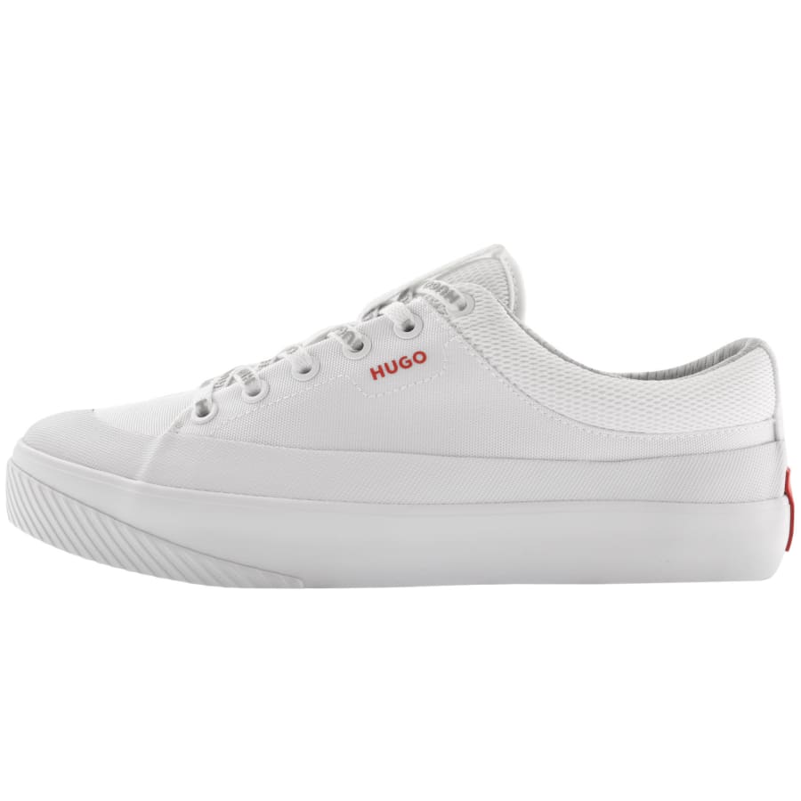 Image number 1 for HUGO Dyer Tenn Trainers White