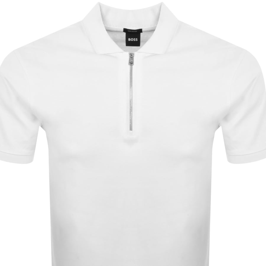 Image number 2 for BOSS Polston 11 Polo T Shirt White
