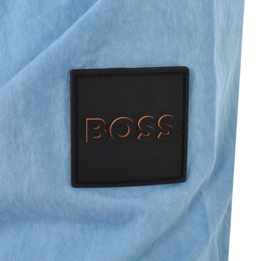 Image number 4 for BOSS Lovvy Full Zip Overshirt Blue