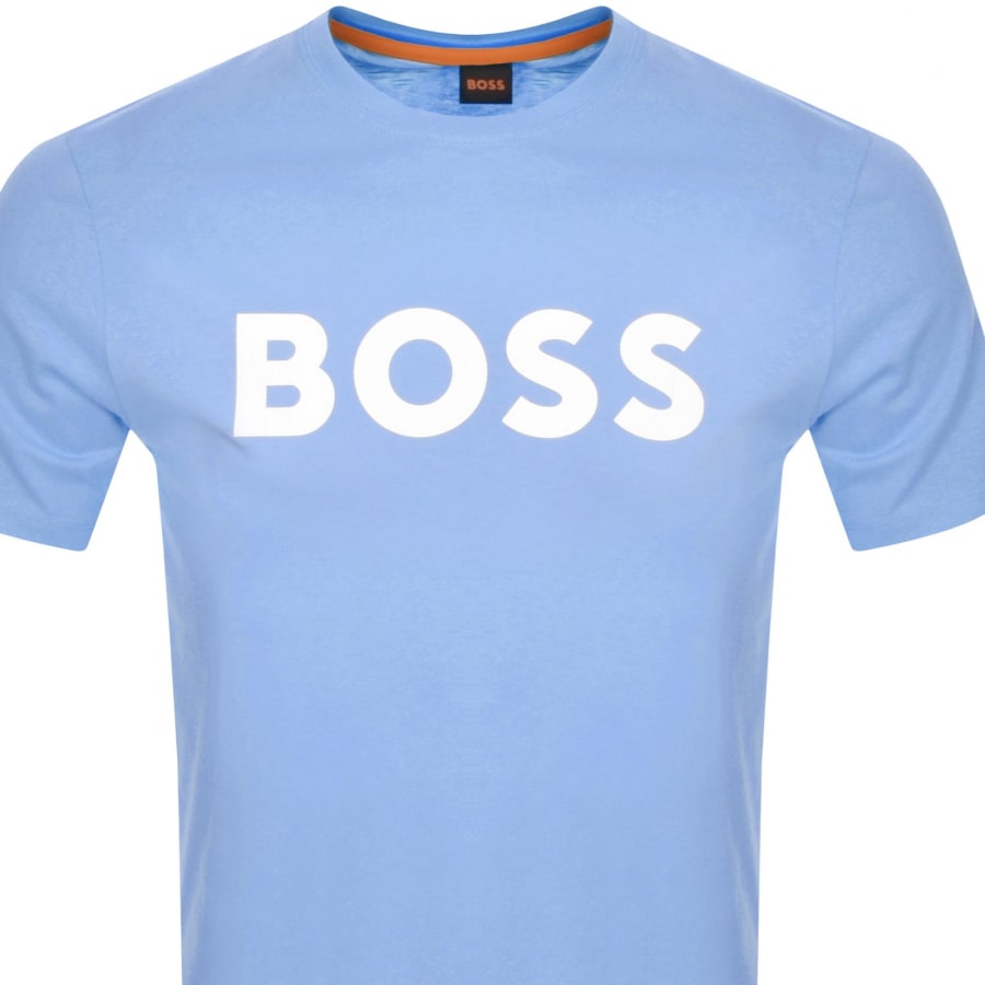 Image number 2 for BOSS Thinking 1 Logo T Shirt Blue