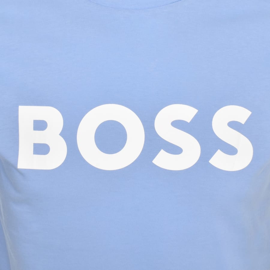 Image number 3 for BOSS Thinking 1 Logo T Shirt Blue