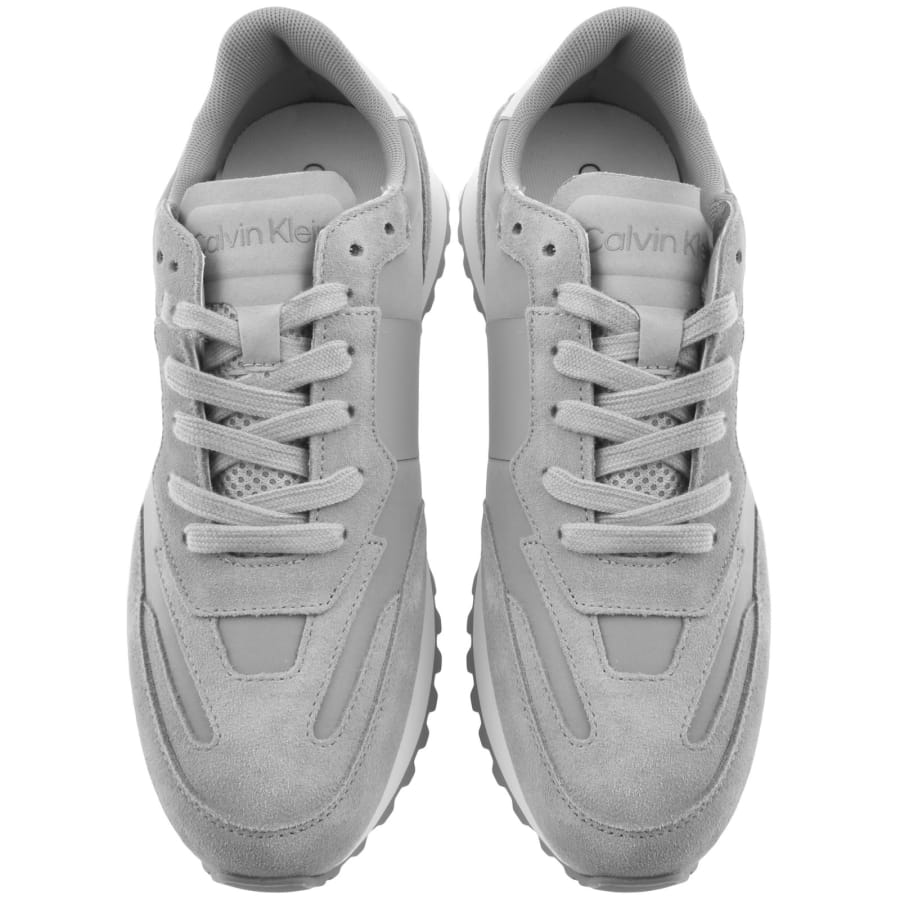 Calvin klein grey sneakers outlet