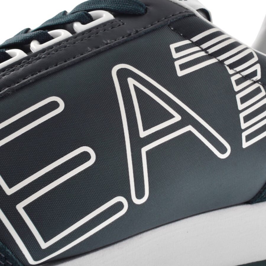 Armani navy trainers online