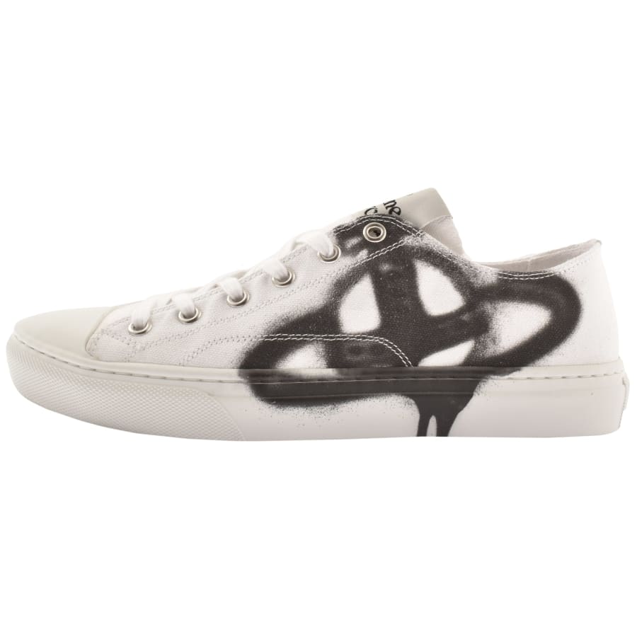 Vivienne Westwood Plimsoll Low Top Trainers White Mainline Menswear Canada