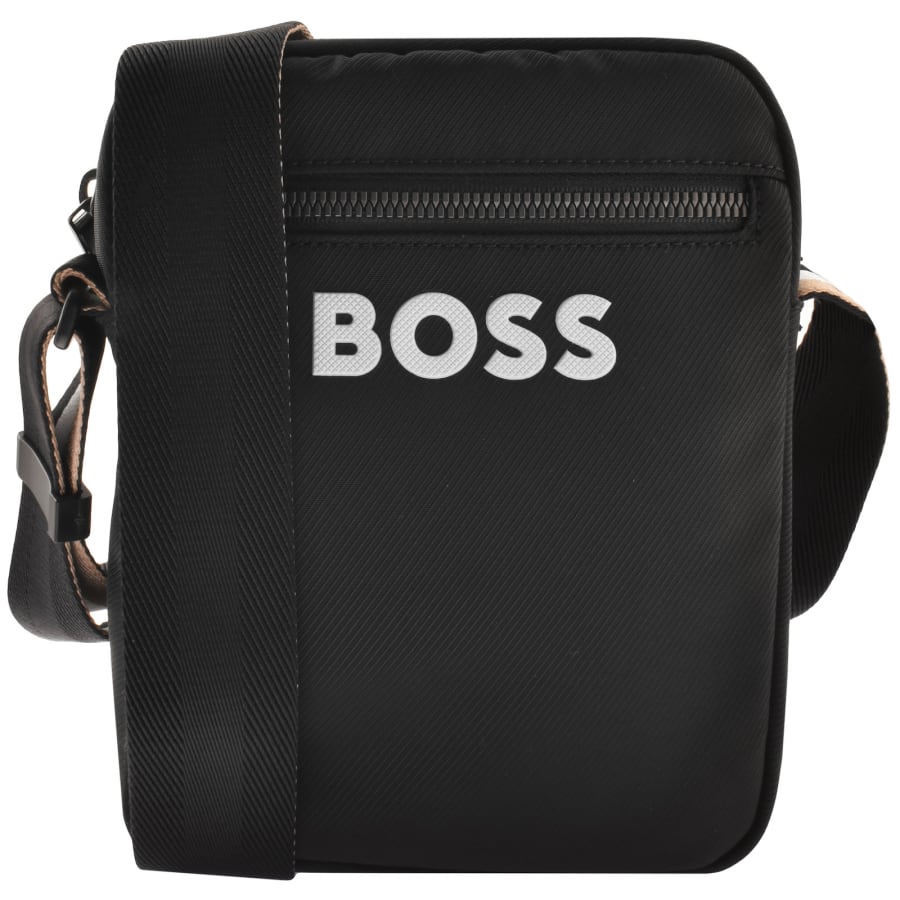 Image number 1 for BOSS Catch 3.0 Zip Crossbody Bag Black