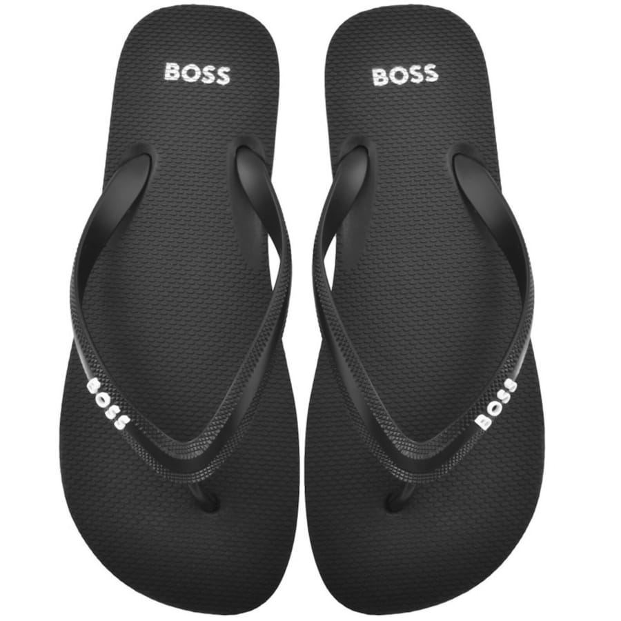mens boss flip flops