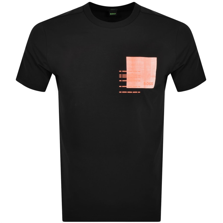 BOSS Teebero 2 T Shirt Black Mainline Menswear Denmark