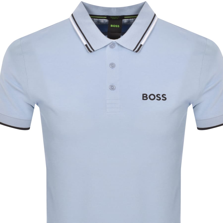 Image number 2 for BOSS Paddy Pro Polo T Shirt Blue