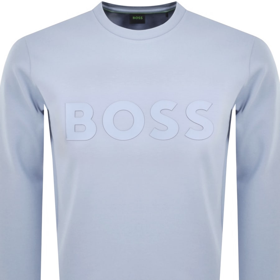 Image number 2 for BOSS Salbo Sweatshirt Blue