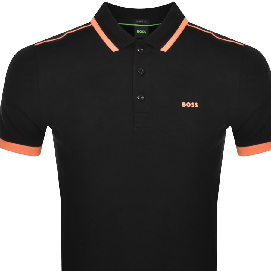 Image number 2 for BOSS Paddy 1 Polo T Shirt Black