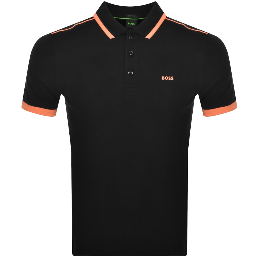 Image number 1 for BOSS Paddy 1 Polo T Shirt Black