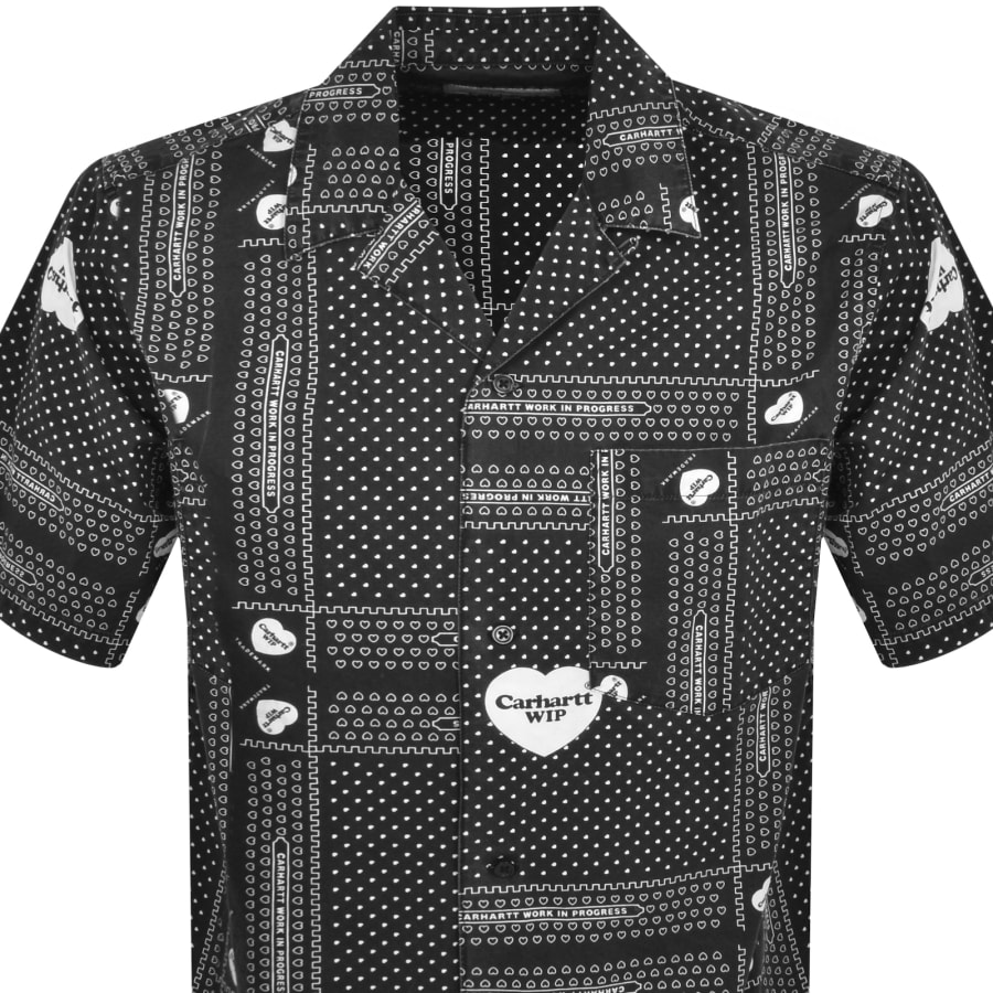 Carhartt WIP Heart Short Sleeve Shirt Black