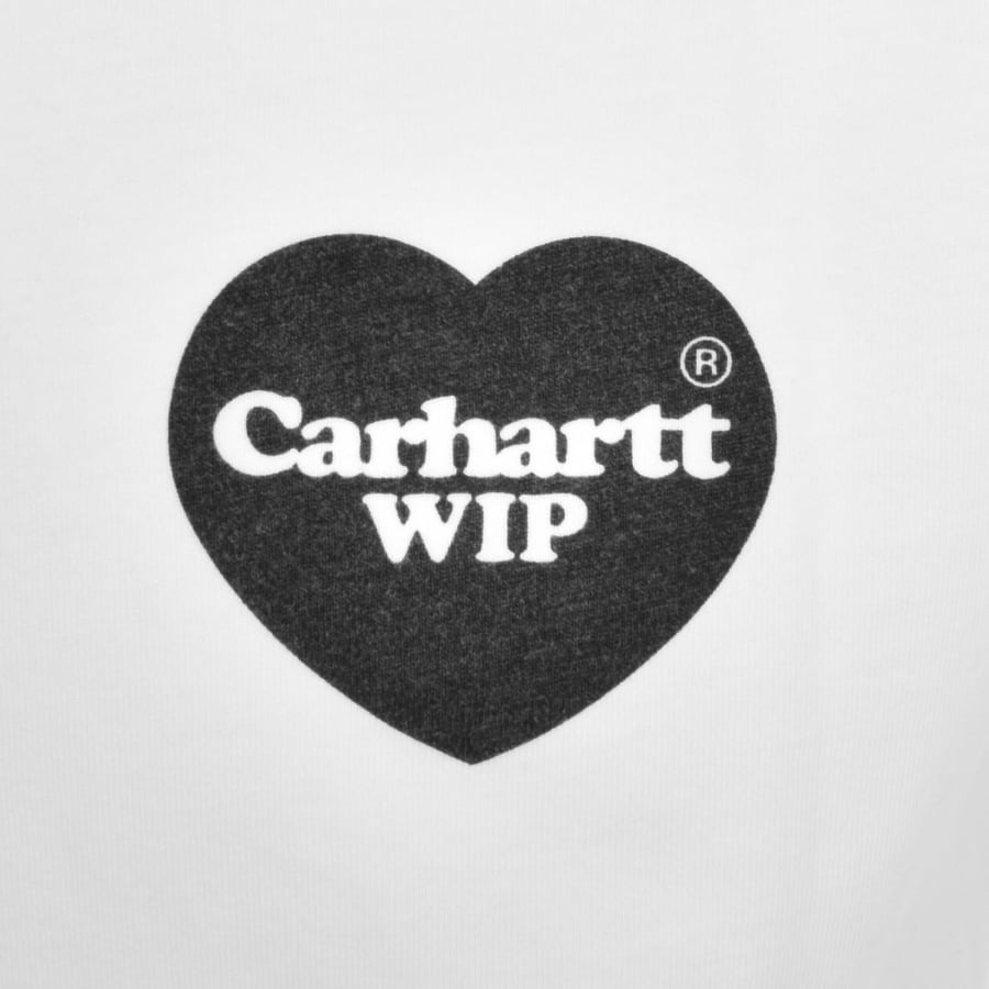 Image number 3 for Carhartt WIP Heart Bandana T Shirt White