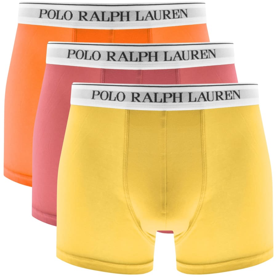 Image number 1 for Ralph Lauren Underwear 3 Pack Trunks