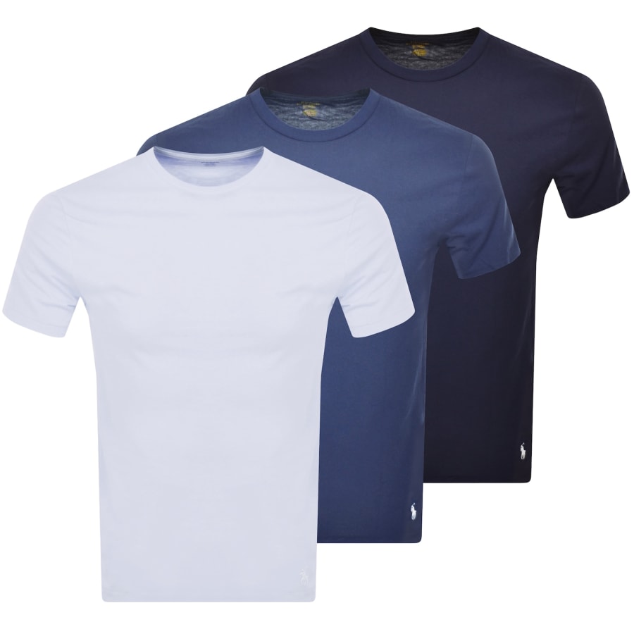 Image number 1 for Ralph Lauren 3 Pack Short Sleeve T Shirts