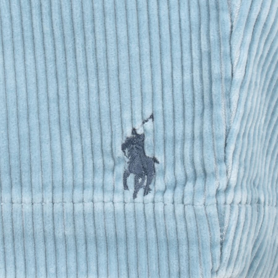 Image number 3 for Ralph Lauren Corduroy Shorts Blue