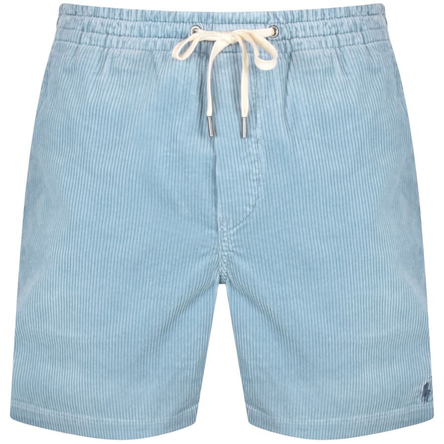 Image number 1 for Ralph Lauren Corduroy Shorts Blue