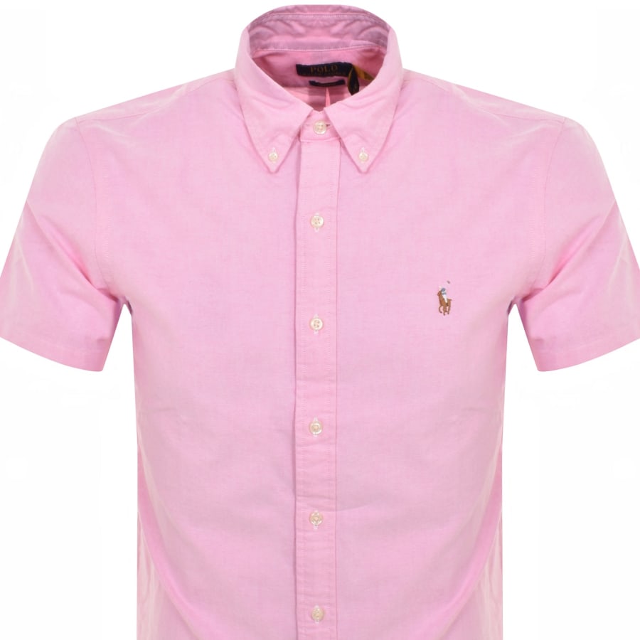 Image number 2 for Ralph Lauren Lightweight Oxford Shirt Pink