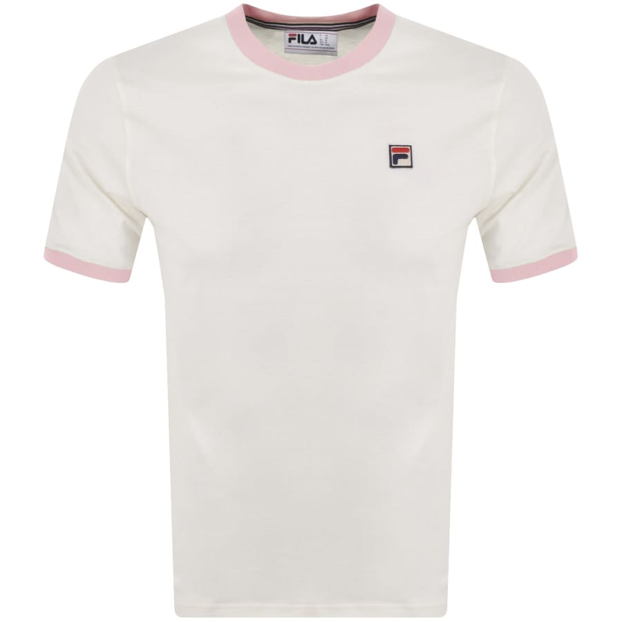 Image number 1 for Fila Vintage Marconi T Shirt White