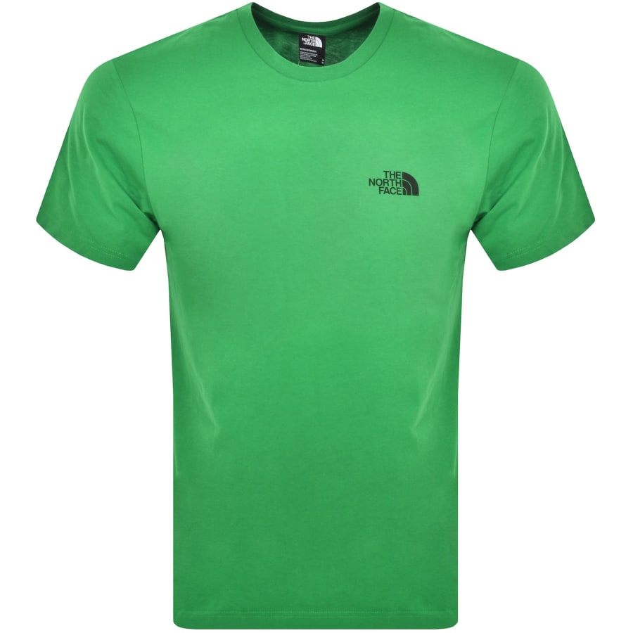 The North Face Simple Dome T Shirt Green - male - x Small