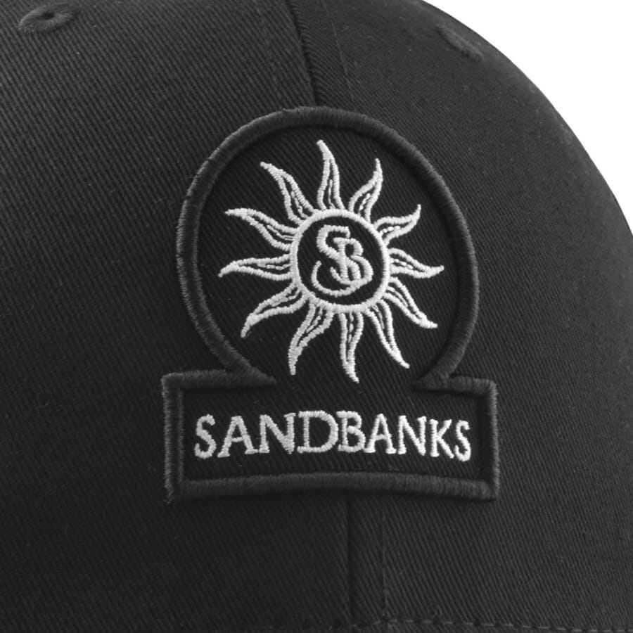 Image number 4 for Sandbanks Badge Logo Baseball Cap Black