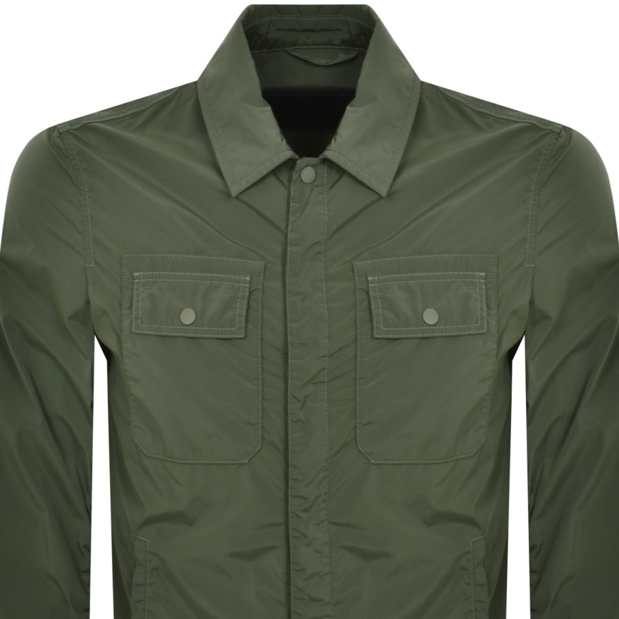Image number 2 for Paul And Shark Eco Nylon Overshirt Green
