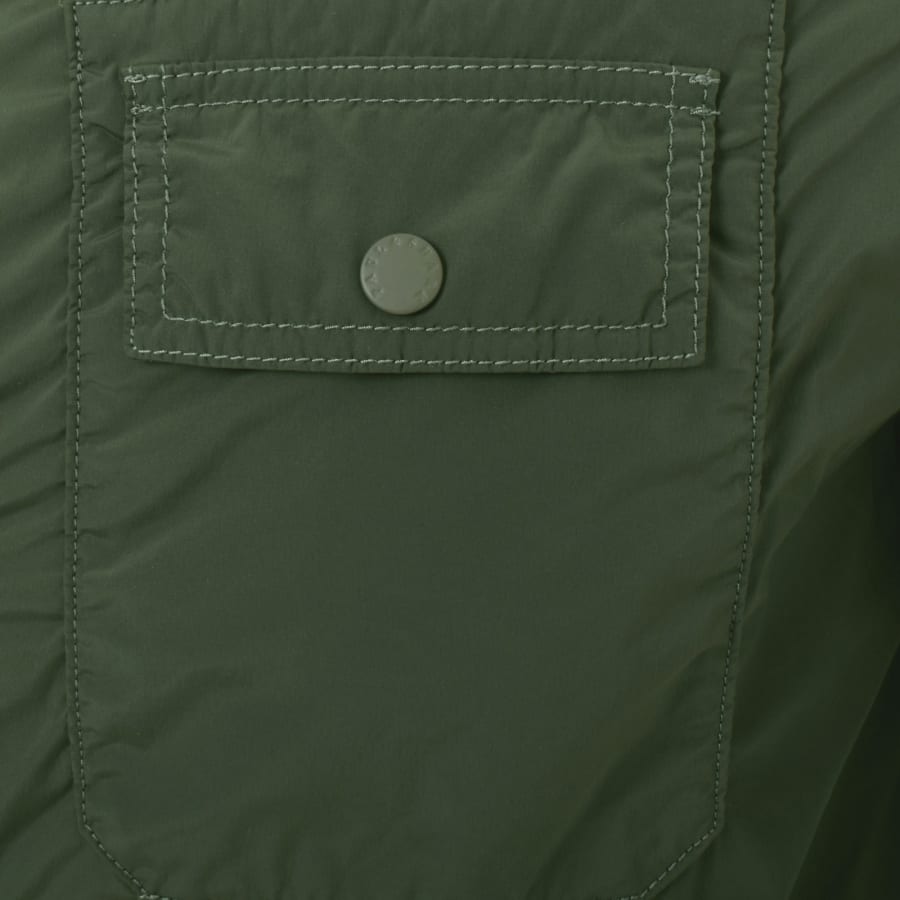 Image number 4 for Paul And Shark Eco Nylon Overshirt Green