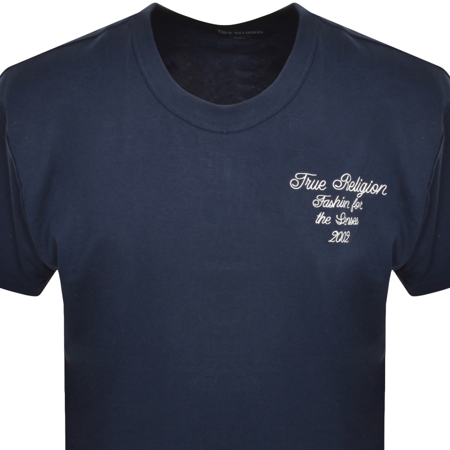 Image number 2 for True Religion World Tour T Shirt Blue
