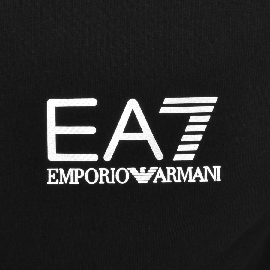 Image number 3 for EA7 Emporio Armani Full Zip Logo Sweatshirt Black