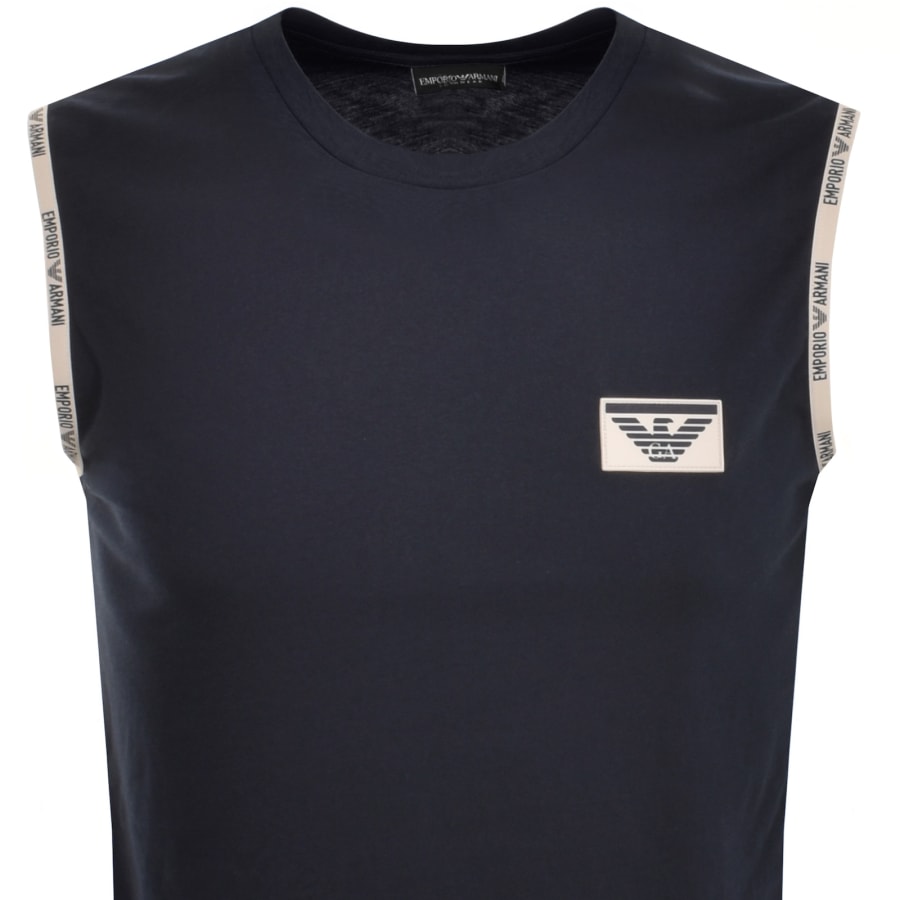 Image number 2 for Emporio Armani Vest Lounge T Shirt Navy