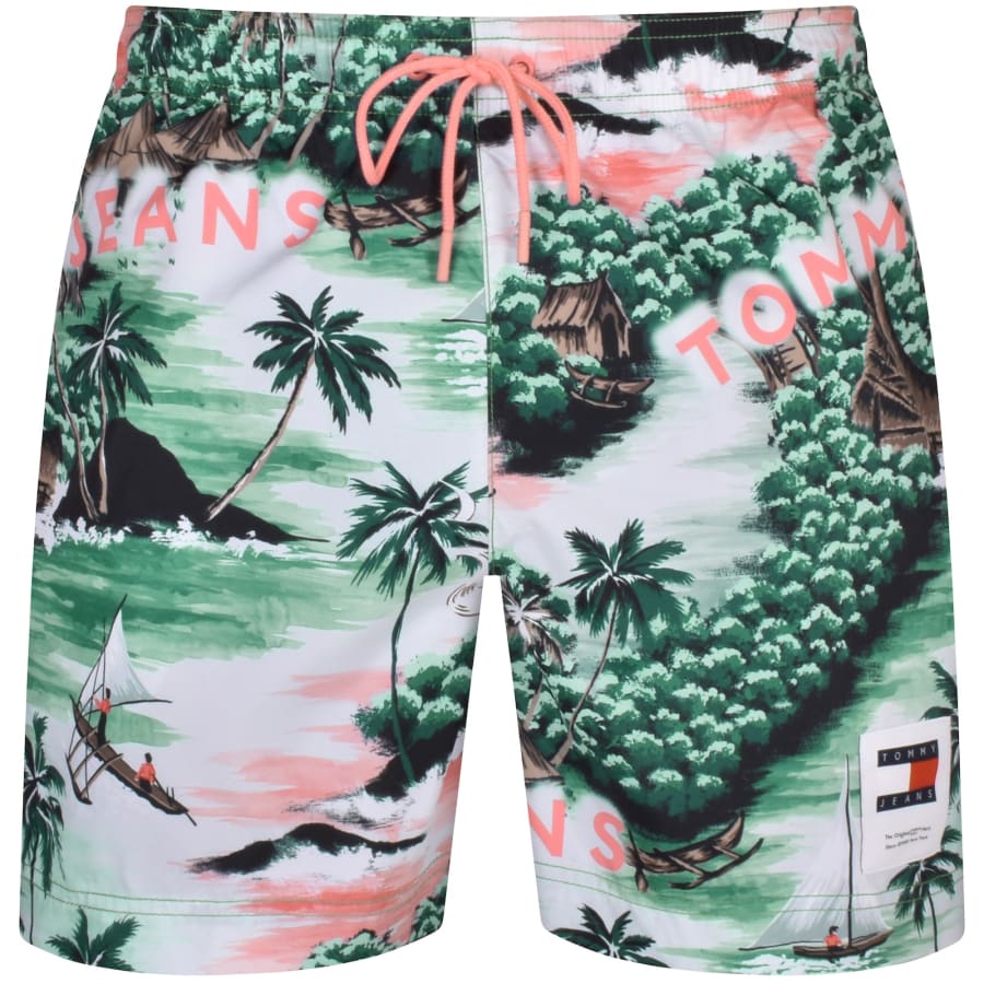 Jean swim trunks top