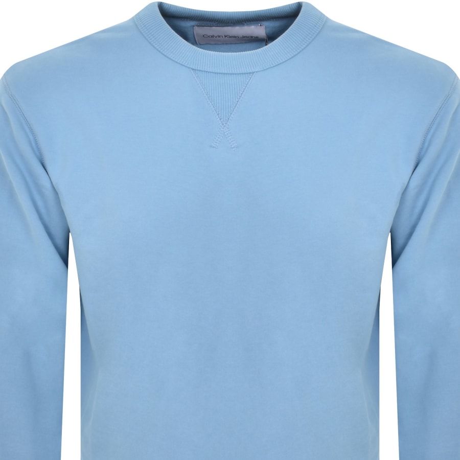 Blue calvin klein sweater top