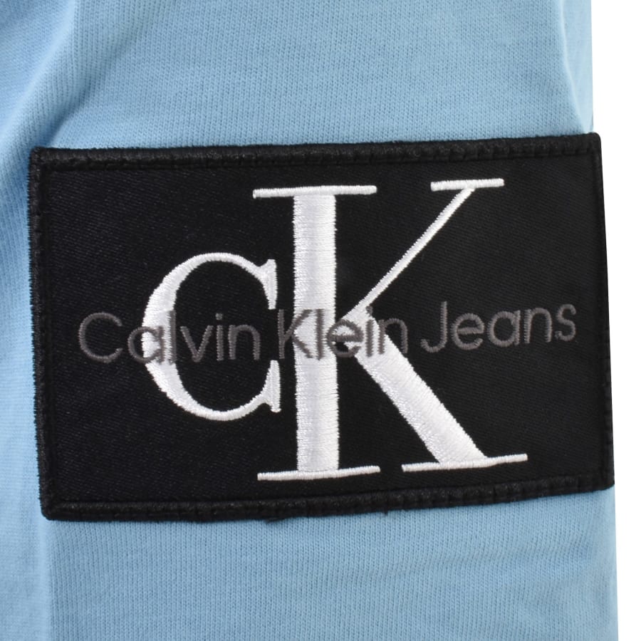 Image number 3 for Calvin Klein Jeans Logo T Shirt Blue