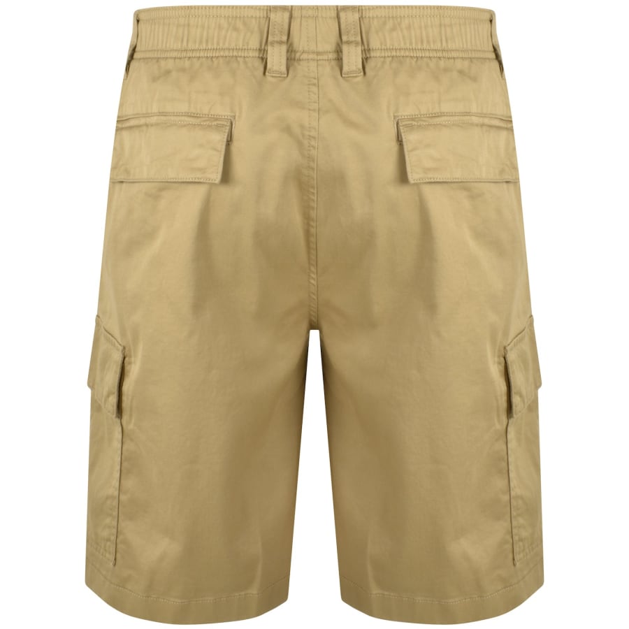 Image number 2 for Calvin Klein Jeans Cargo Shorts Beige