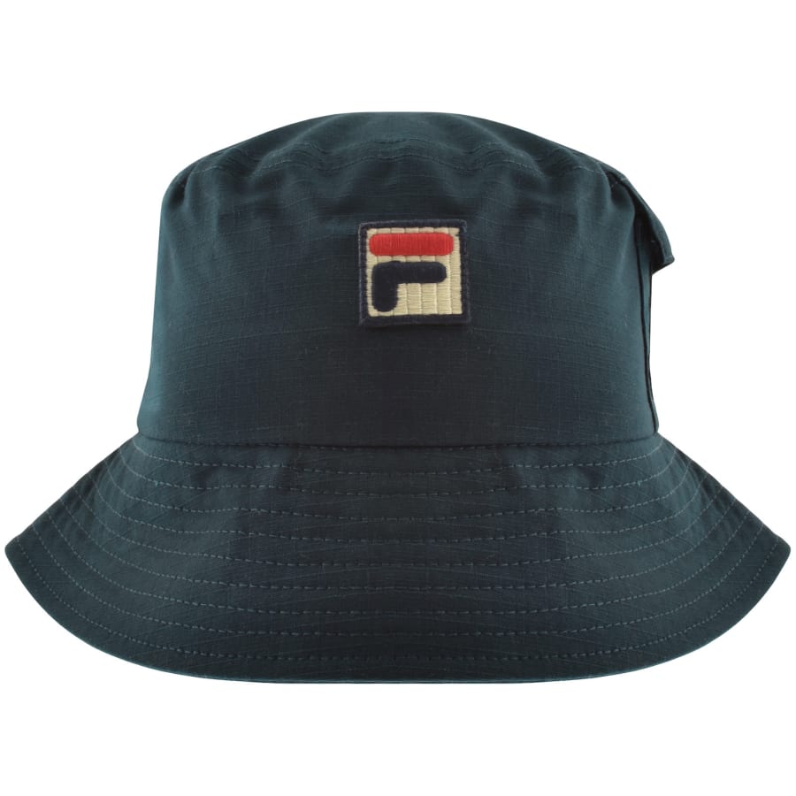 Image number 1 for Fila Vintage Lavaro Bucket Hat Navy