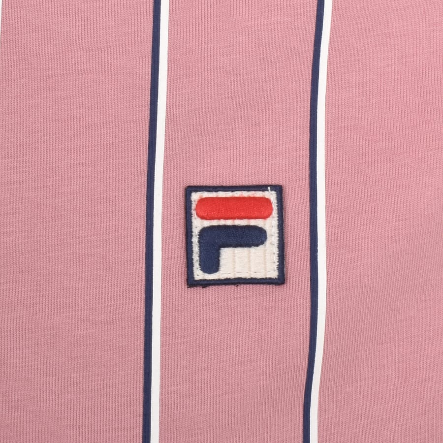 Fila pink stripe cheap