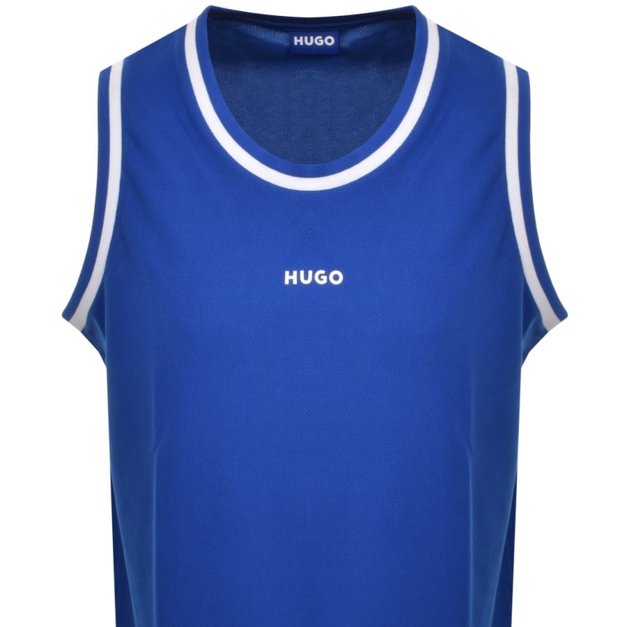 Image number 2 for HUGO Blue Naximos Vest Blue