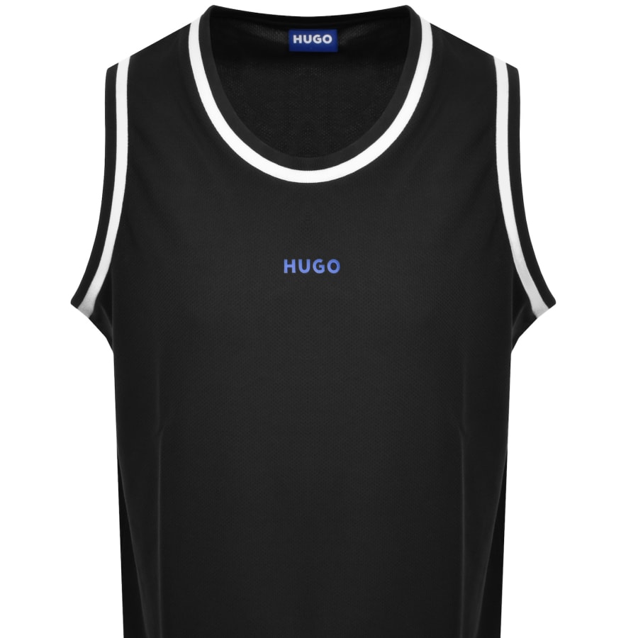 Image number 2 for HUGO Blue Naximos Vest Black