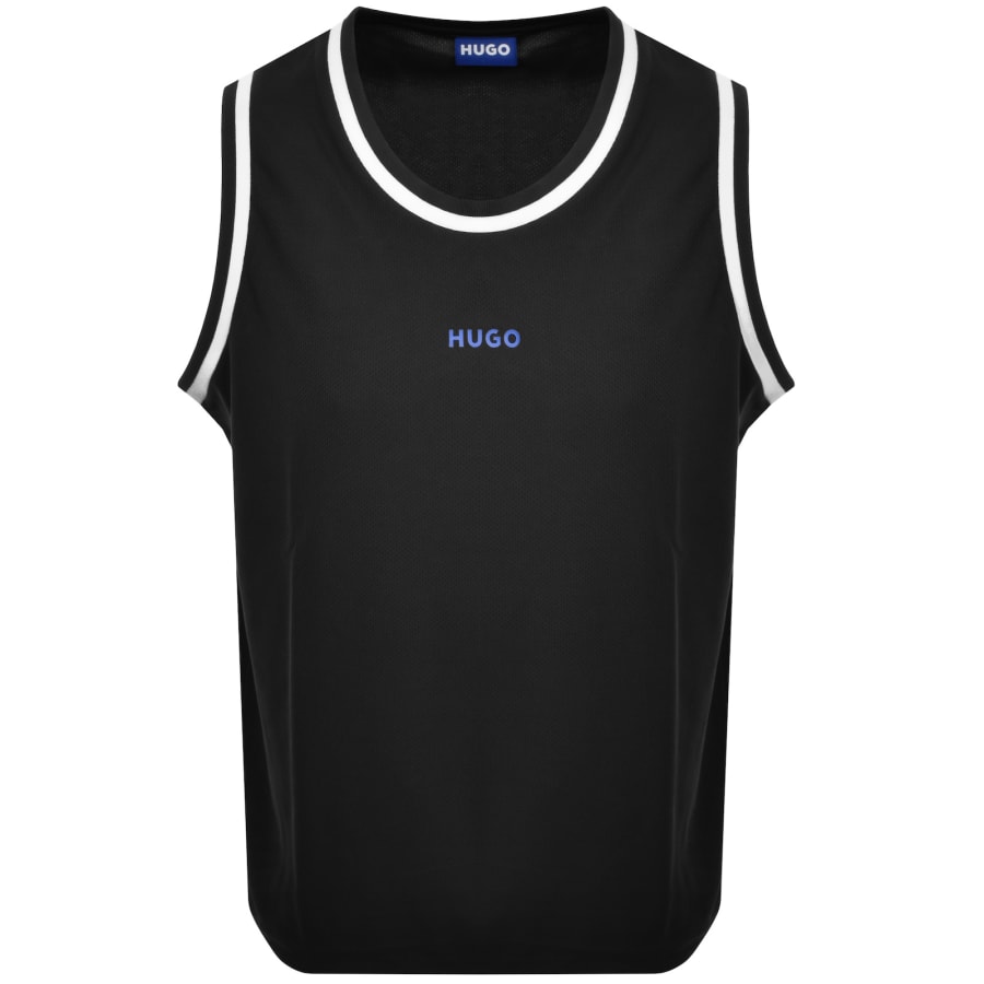 Image number 1 for HUGO Blue Naximos Vest Black