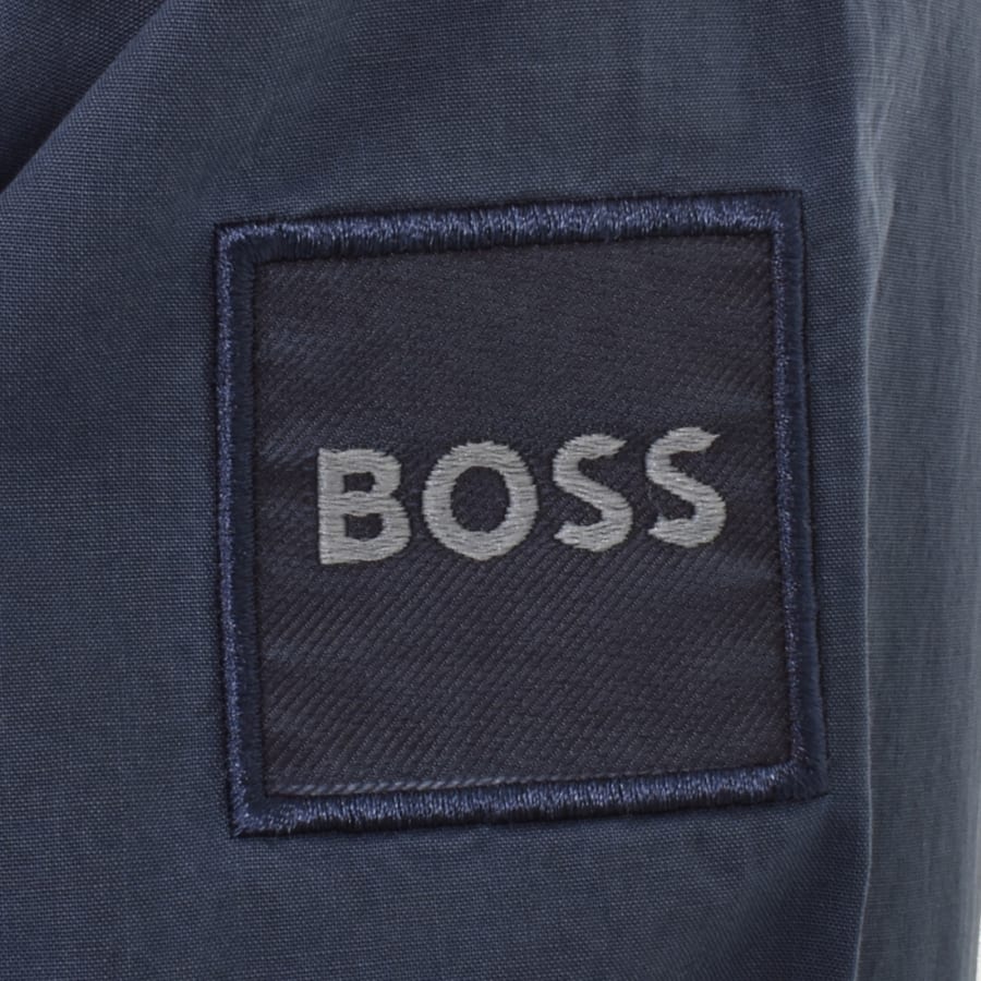 Image number 5 for BOSS Locky 1 Overshirt Navy