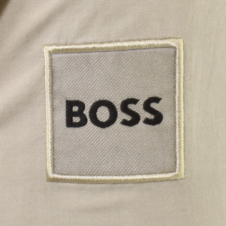 Image number 5 for BOSS Locky 1 Overshirt Beige