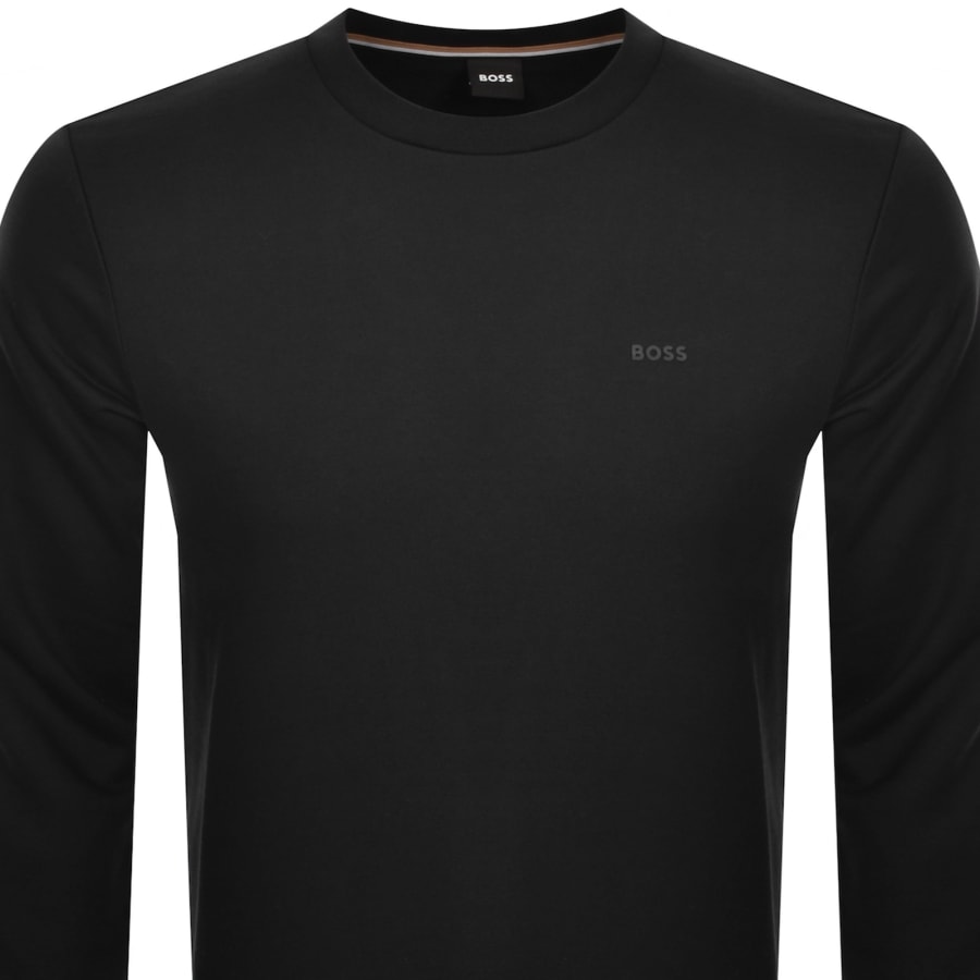 Image number 2 for BOSS Stadler 92 Crew Sweatshirt Black