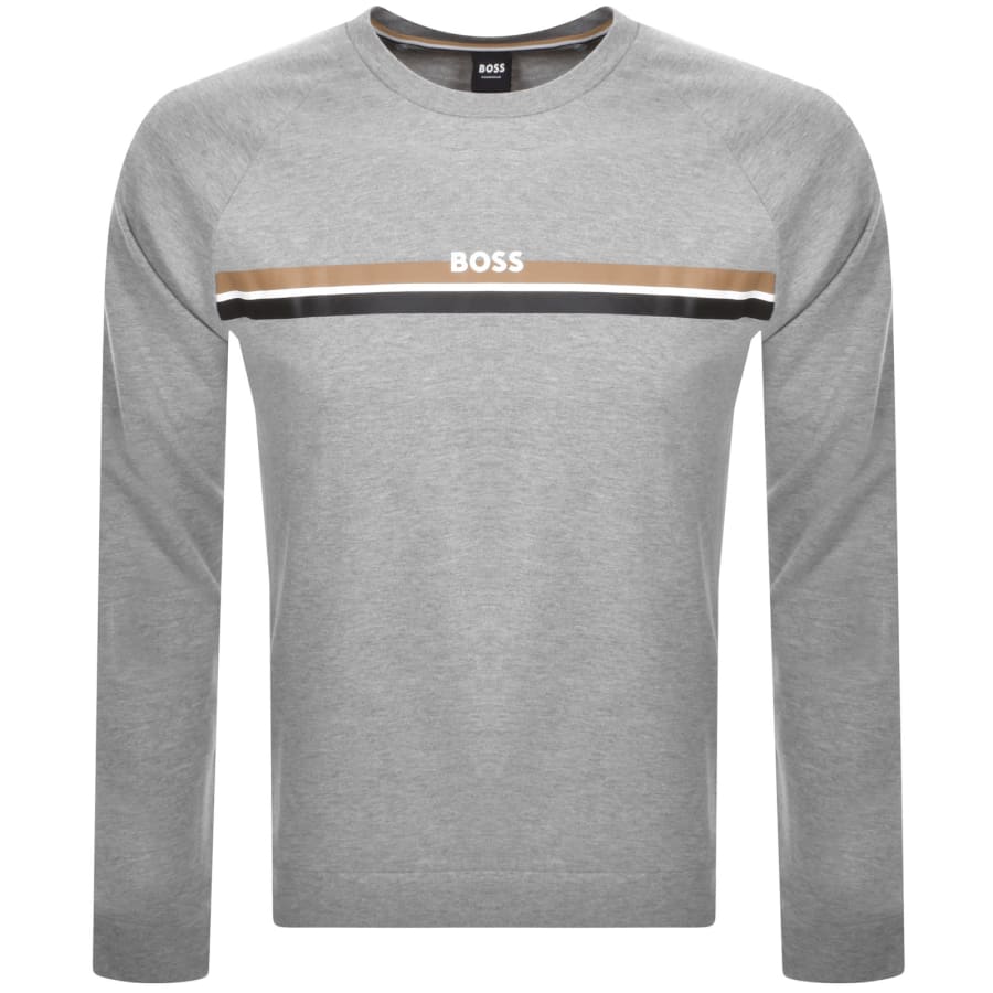 Image number 2 for BOSS Authentic Sweatshirt Grey