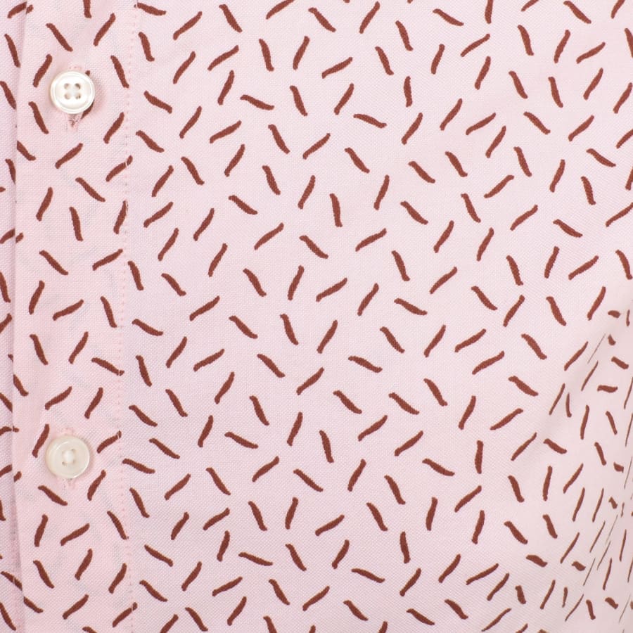 Image number 3 for BOSS Roan Kent Short Sleeved Shirt Pink