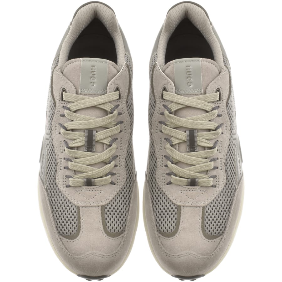 Image number 3 for HUGO Kane Runner Trainers Beige