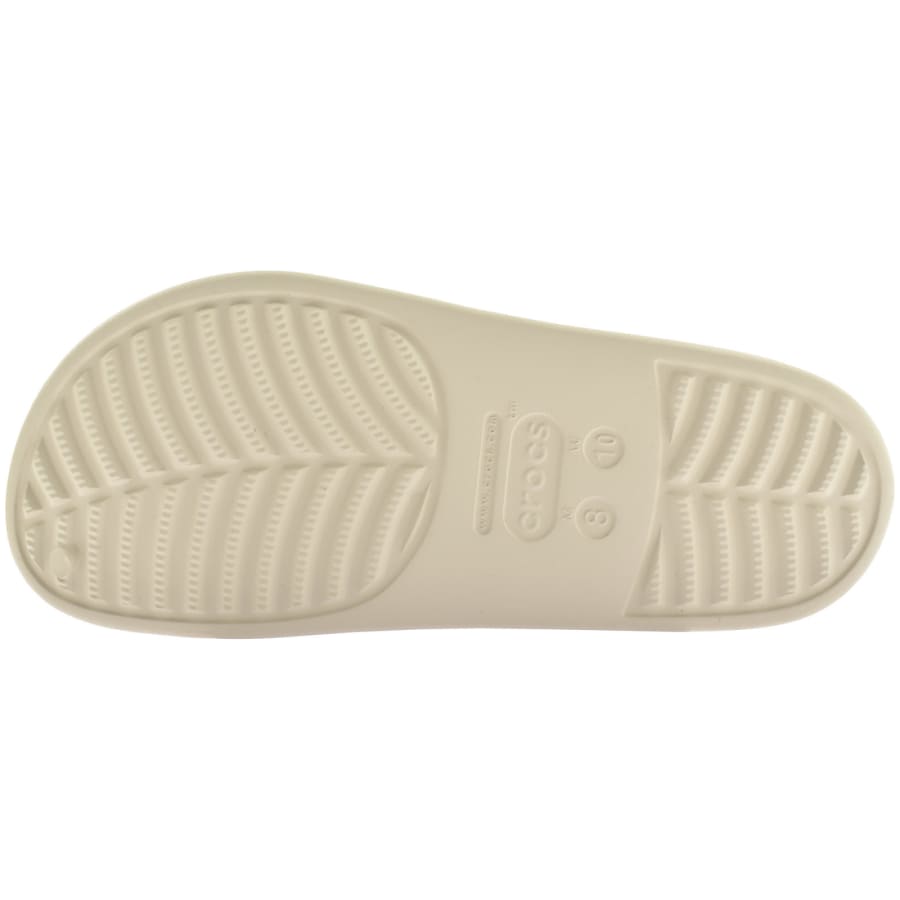 Cream colored crocs sales