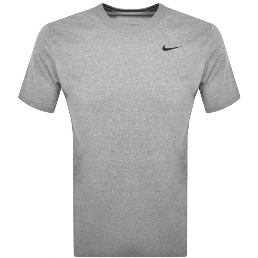 Image number 1 for Nike Training Core Legend Dri Fit T Shirt Grey
