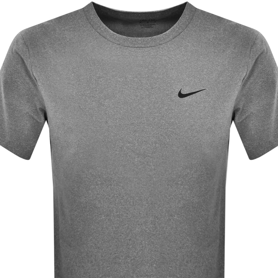Image number 2 for Nike Training Dri Fit Hyverse T Shirt Grey