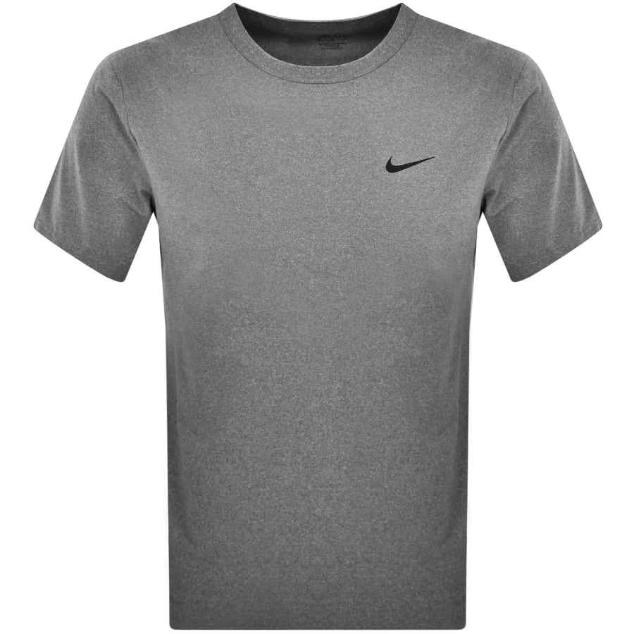 Image number 1 for Nike Training Dri Fit Hyverse T Shirt Grey
