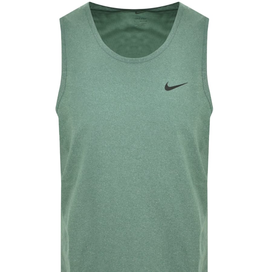 Image number 2 for Nike Training Logo Vest Green